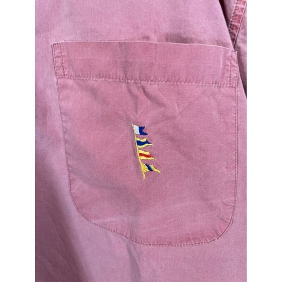 Pusser's Island Wear - Men's Pink Short Sleeve Casual Button Down Shirt - Size X - Picture 2 of 6